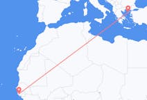 Flyrejser fra Ziguinchor, Senegal til Lemnos, Grækenland