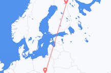 Flights from Kuusamo to Krakow