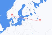Vols depuis la ville d'Ivanovo vers la ville d'Oslo
