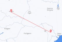 Vluchten van Chisinau naar Krakau