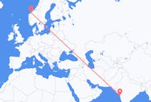 Flyreiser fra Mumbai, India til Molde, Norge