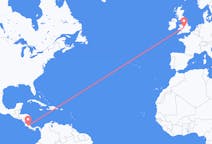 Flights from San José, Costa Rica to Birmingham, England