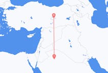Loty z Al Jawf Region, Arabia Saudyjska do Elaziga, Turcja