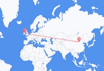 Flyg från Baotou, Kina till Dublin, Irland