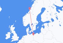 Fly fra Rørvik til Szczecin