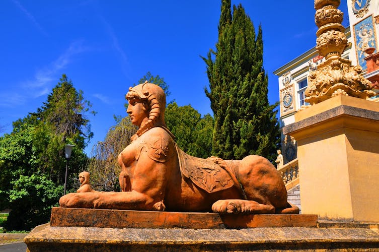 Photo of Female statue, Mta headquarters, Pecs ,Hungary.