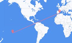 Flights from Rurutu, French Polynesia to Alicante, Spain