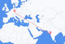 Flyrejser fra Mumbai til Nürnberg