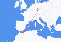Flyrejser fra Oujda, Marokko til Nürnberg, Tyskland