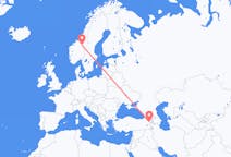 Flights from Iğdır, Turkey to Røros, Norway