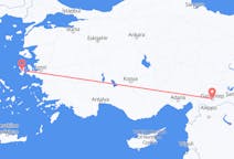Flyreiser fra Gaziantep, Tyrkia til Khios, Hellas
