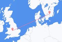 Flights from V?xj?, Sweden to Birmingham, England