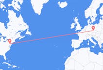 Flights from Lancaster to Prague