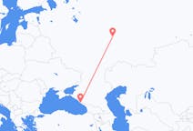 Vluchten van Kazan naar Sochi