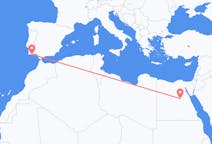 Flyg från Asyut, Egypten till Faro, Portugal