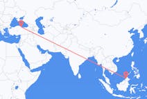 出发地 马来西亚出发地 亚庇目的地 土耳其三生的航班