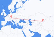 Flyreiser fra Almaty, til München