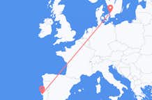 Flights from Angelholm to Lisbon