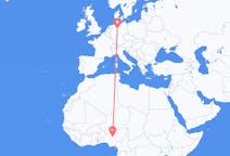 Flyg från Abuja, Nigeria till Hannover, Tyskland