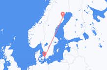 Flyreiser fra Skelleftea, til København