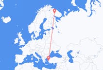 Flights from İzmir, Turkey to Kirovsk, Russia
