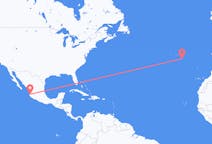 Flights from Puerto Vallarta, Mexico to Santa Maria Island, Portugal