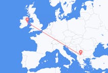Flyrejser fra Skopje til Dublin