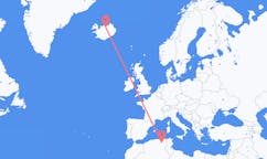 Flyg från Batna, Algeriet till Akureyri, Island