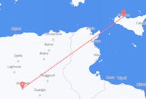Fly fra Ghardaïa til Palermo