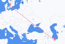 Flights from Tehran to Angelholm