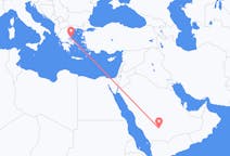 사우디 아라비아 와디 앗 다와시르에서 출발해 그리스 스키아토스로(으)로 가는 항공편