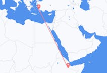 出发地 埃塞俄比亚出发地 吉吉加目的地 土耳其哈利卡那索斯的航班