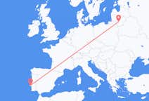 Flyreiser fra Kaunas, Litauen til Lisboa, Portugal