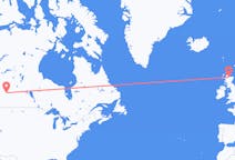 Flyreiser fra Lloydminster, Canada til Inverness, Skottland