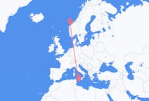 Flights from Ålesund, Norway to Lampedusa, Italy
