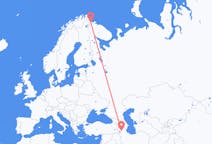 Flights from Tabriz to Kirkenes