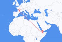 Flights from Hargeisa, Somalia to Castres, France