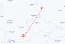 Flyreiser fra München, Tyskland til Zielona Góra, Polen