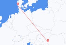 Flyg från Esbjerg till Timișoara