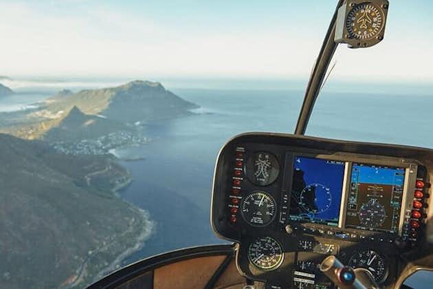 Privé helikoptertransfer van Milos naar Folegandros