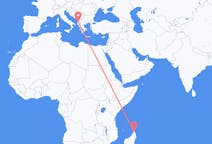 Flyrejser fra Antsiranana, Madagaskar til Tirana, Albanien