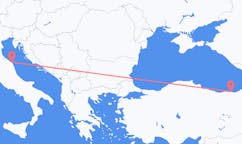 Fly fra Ancona til Trabzon