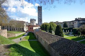 Privat promenad genom Lucca Walls