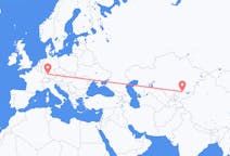 Flights from Bishkek to Stuttgart