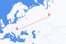 Flights from Nizhnevartovsk, Russia to Oradea, Romania