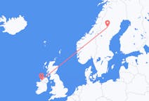 Flights from Donegal, Ireland to Vilhelmina, Sweden