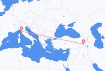 Flights from Van to Pisa
