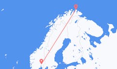 Flyrejser fra Mehamn, Norge til Oslo, Norge