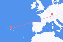 Flights from Zürich, Switzerland to Graciosa, Portugal