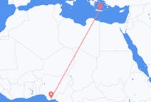 Flyreiser fra Port Harcourt, Nigeria til Iraklio, Hellas